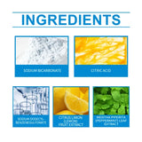 List of ingredients with corresponding images and names on a white background