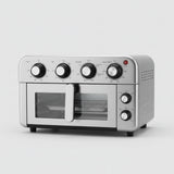 Vevor kitchen appliance with control knobs and cooking modes displayed on a white background